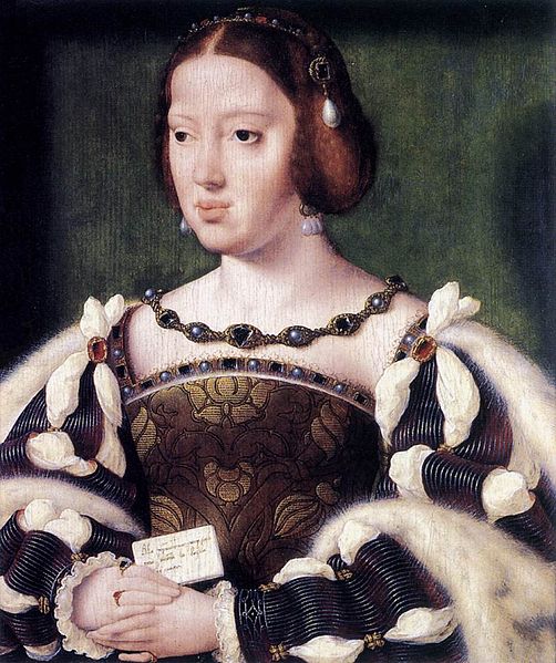 Joos van cleve Portrait of Eleonora